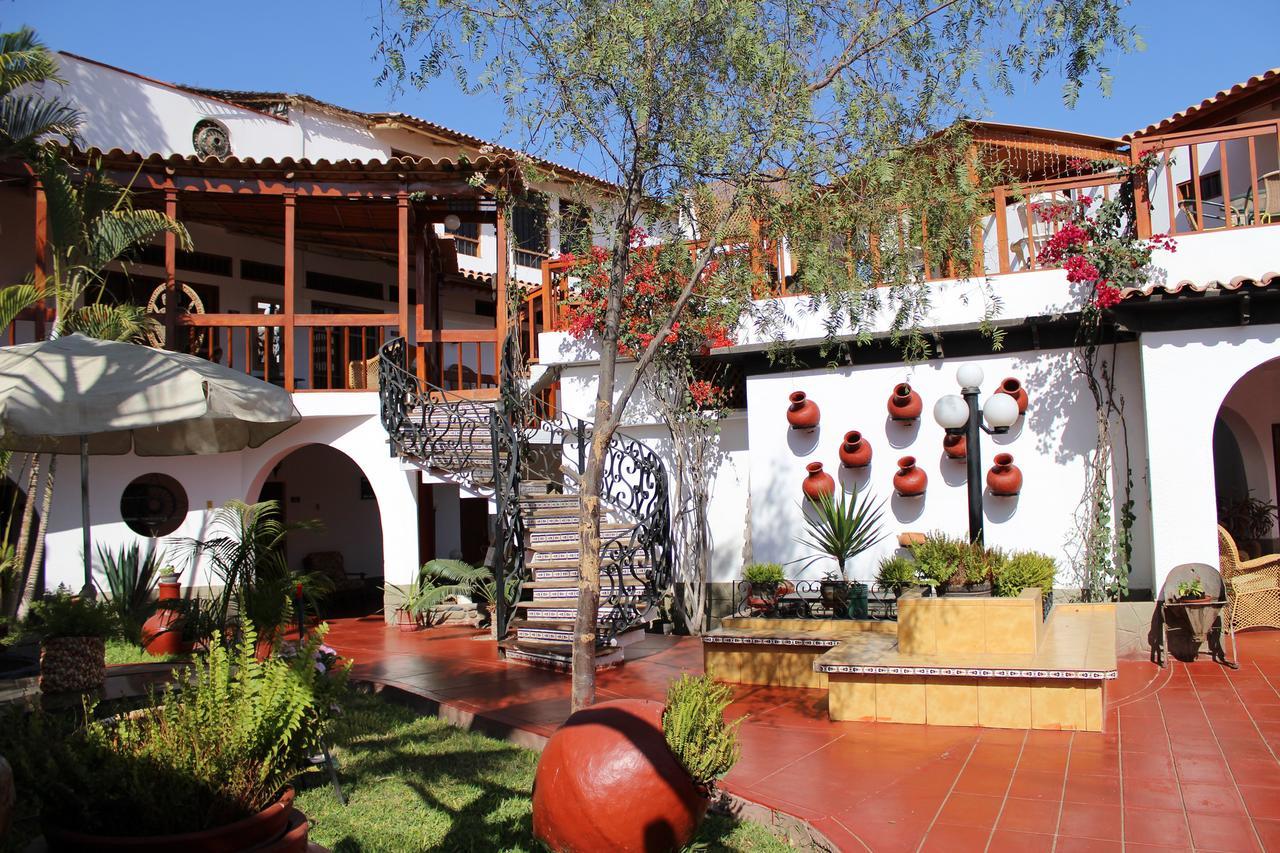 Hotel Don Agucho Nazca Exteriör bild