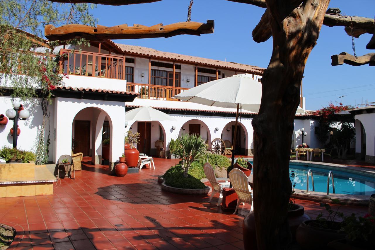 Hotel Don Agucho Nazca Exteriör bild